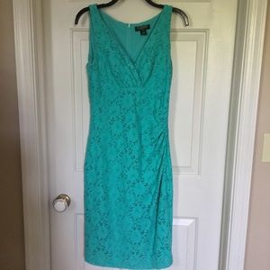 Ralph Lauren Dress with Side Ruching Size 8